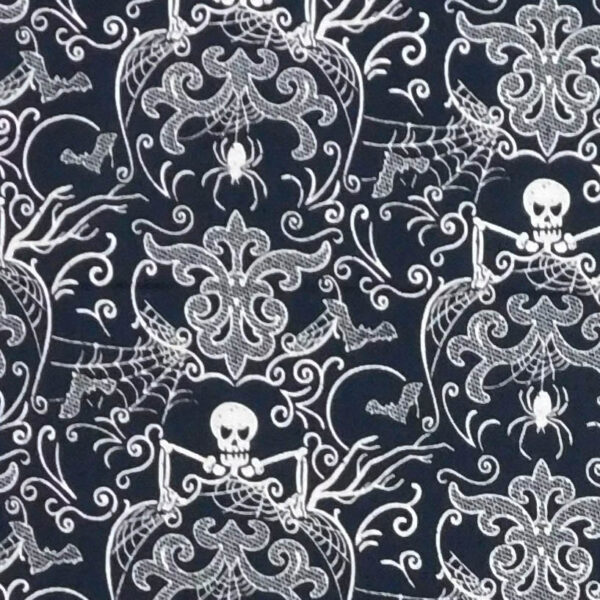 Quilting Patchwork Sewing Fabric Midnight Haunt Halloween 50x55cm FQ