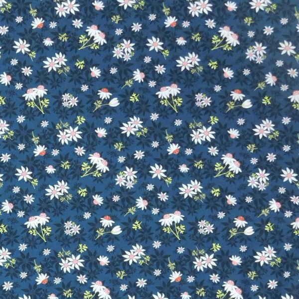 Quilting Patchwork Sewing Fabric Mallee Daisys Allover 50x55cm FQ