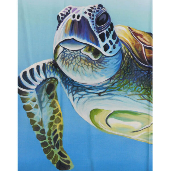 Patchwork Quilting Sewing Fabric Large Turtle Panel 63x110cm