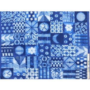 Patchwork Quilting Sewing Shibori Tochi Mixed Panel 87x110cm