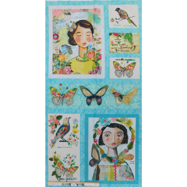 Patchwork Quilting Sewing Soulshine Daydreams Panel 60x110cm