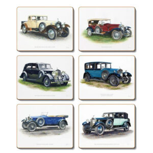 Country Kitchen Rolls Royce Cork Backed Placemats Set 6 Cinnamon