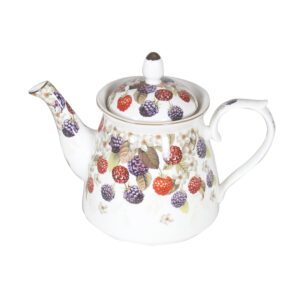 Elegant Kitchen Teapot Wild Berry China Tea Pot 1L