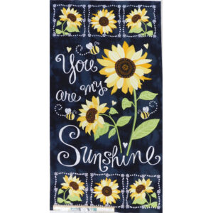 Patchwork Quilting Fabric Sunflower Sunshine Panel 60x110cm