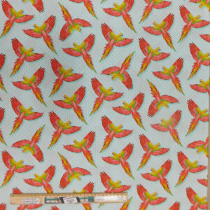 Quilting Patchwork Sewing Fabric Tula Pink Daydreamer Macaw 50x55cm FQ