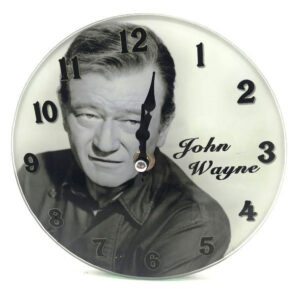 Clock French Country Wall Clocks 17cm John Wayne Small