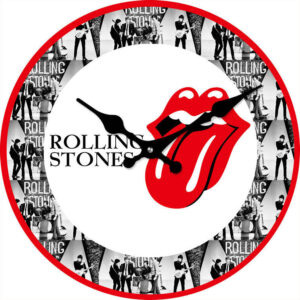 Clock French Country Wall Clocks 17cm Rolling Stones Small