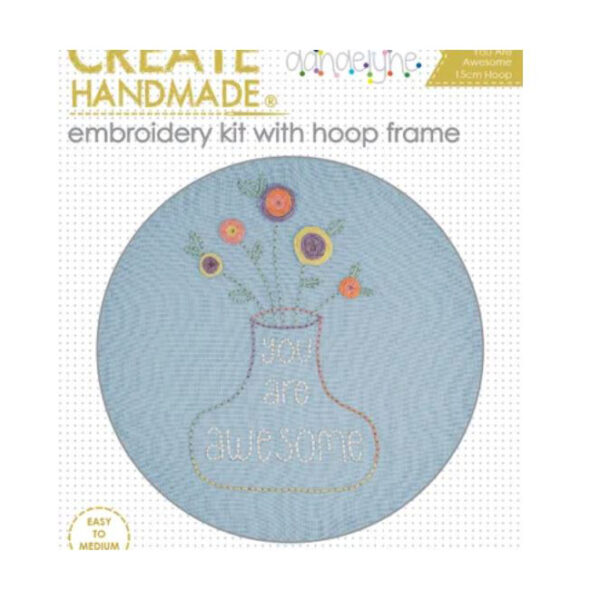Create Handmade Embroidery Awesome Hand Stitching with Hoop