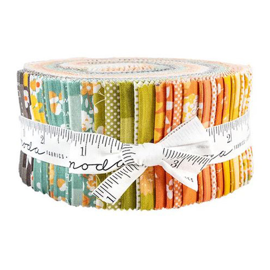 Moda Quilting Patchwork Jelly Roll Cozy Up 2.5 Inch Fabrics