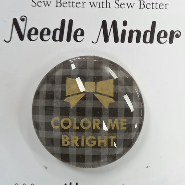 Sew Better Cross Stitch Needle Minder Keeper Colour Me Bright Plaid Magnet