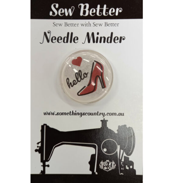 Sew Better Cross Stitch Needle Minder Keeper High Heel Magnet