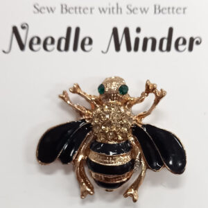 Sew Better Cross Stitch Needle Minder Keeper Bumble Bee Magnet