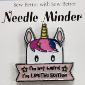 Sew Better Cross Stitch Needle Minder Keeper Unicorn Magnet