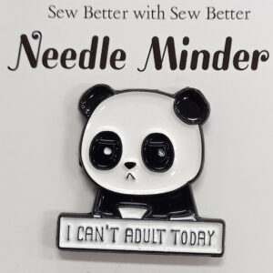 Sew Better Cross Stitch Needle Minder Keeper Adult Today Panda Magnet