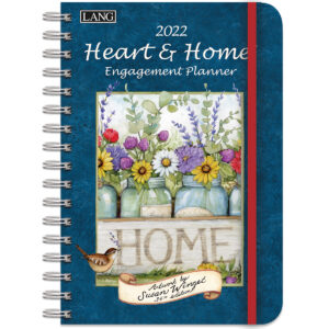 Lang 2022 Spiral Engagement Planner Heart and Home Diary