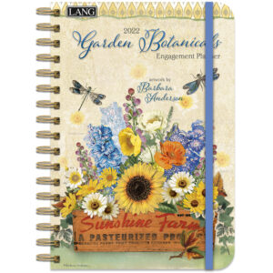 Lang 2022 Spiral Engagement Planner Garden Botanicals Diary