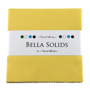 Moda Quilting Charm Pack Bella Yellow 30s Colours 5 Inch Fabrics