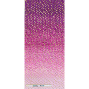 Patchwork Quilting Sewing Fabric Pink Purple Ombre Shimmer 50x110cm