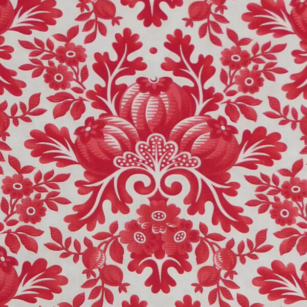 Quilting Patchwork Sewing Fabric Cinnaberry Red Cream 50x55cm FQ