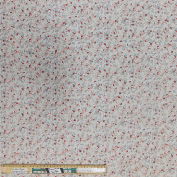 Quilting Patchwork Sewing Fabric Cherry Branch Flowers 50x55cm FQ