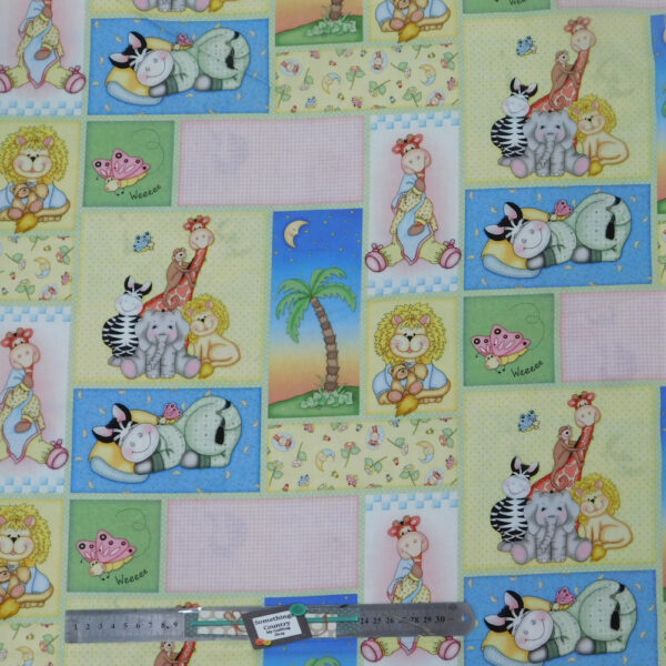 Quilting Patchwork Fabric Bazoople Sweet Dreams Patch 50x55cm FQ