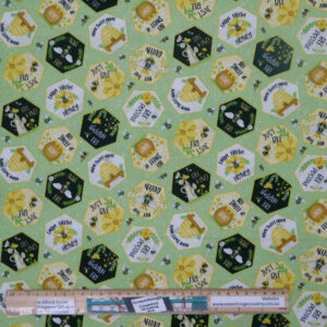 Quilting Patchwork Sewing Fabric Just Bee You 50x55cm FQ