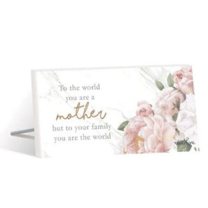 French Country Mothers Day Mother Family World Wooden Sign