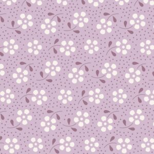 Quilting Patchwork Fabric TILDA Floral Meadow Lilac 50x55cm FQ