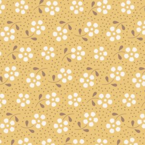 Quilting Patchwork Fabric TILDA Floral Meadow Honey 50x55cm FQ