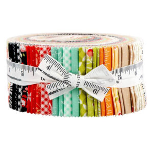 Moda Quilting Patchwork Jelly Roll Fresh Fig Favorites 2.5 Inch Fabrics