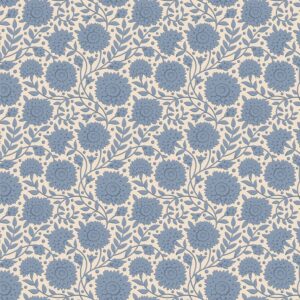 Quilting Patchwork Fabric TILDA Windy Days Aella Blue 50x55cm FQ