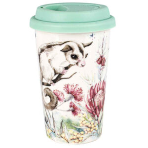 Landmark Fauna & Flora Tea Coffee Possum Travel Mug Cup