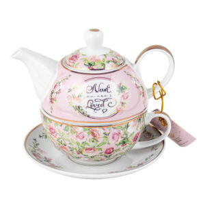 French Country Kitchen Tea For One Floral Nan You Are Loved Teapot