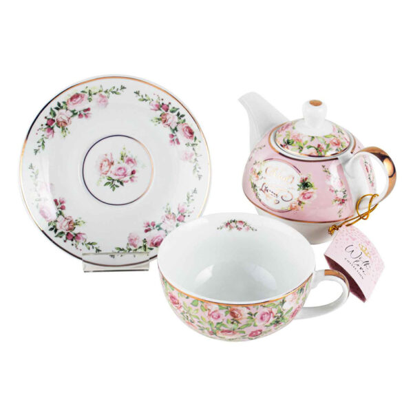 French Country Kitchen Tea For One Floral Nan You Are Loved Teapot