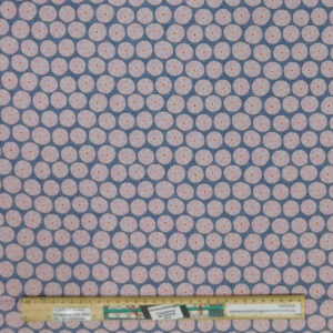 Quilting Patchwork Fabric TILDA Cotton Beach Limpet Blue 50x55cm FQ