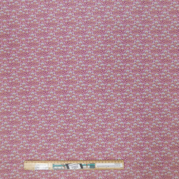 Quilting Patchwork Fabric TILDA Cotton Beach Anemone Lilac 50x55cm FQ