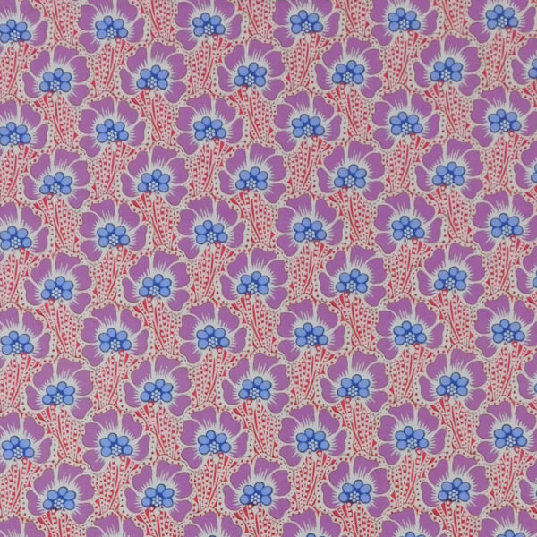 Quilting Patchwork Fabric TILDA Cotton Beach Flower Coral 50x55cm FQ