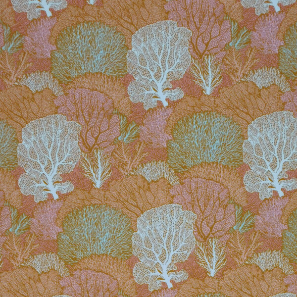 Quilting Patchwork Fabric TILDA Cotton Beach Coral Ginger 50x55cm FQ