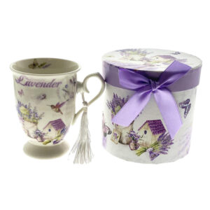 Kitchen Tea Coffee Mug Lavender 1 Cup Gift Boxed