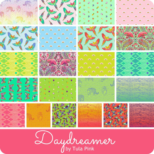Free Spirit Quilting Charm Pack Tula Pink Daydreamer 5 Inch Sewing Fabrics