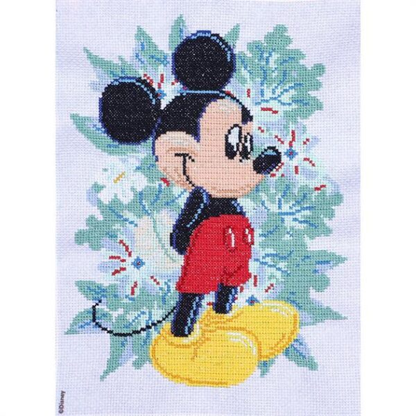 Disney Mickey Mouse No Count Cross Stitch Kit