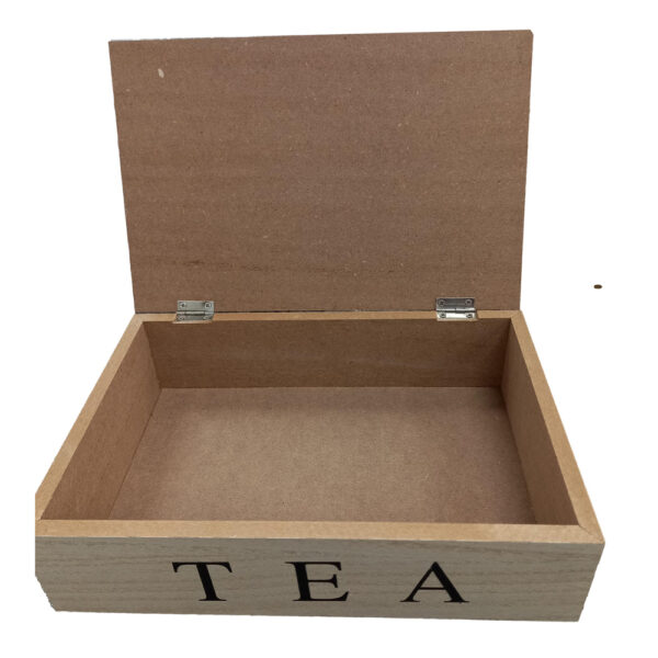 French Country Tea Bag Box Tea Is the Answer Wooden Teabag Holder