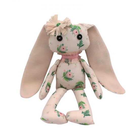 Make It Your Own Fabric Toy Kit Rabbit Incl Fabric and Stuffing