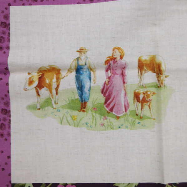 Patchwork Quilting Sewing Anne of Green Gables 93x110cm Fabric Panel