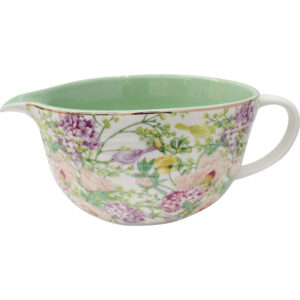 French Country Farmhouse Kitchen Spring Floral Mixing Jug