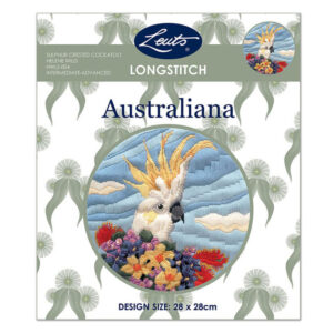 Helene Wild Australian Long Stitch Kit Cockatoo Including Threads