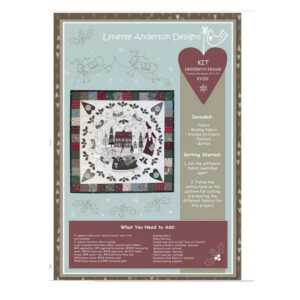 Lynette Anderson Designs Quilting Sewing Hollyberry House Kit