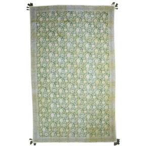 Country Table Cloth Moss Green Tablecloth RECTANGLE 150x220cm