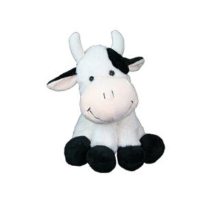 Hopscotch Lovely Soft Fluffy BETSY Black White and Cow Large