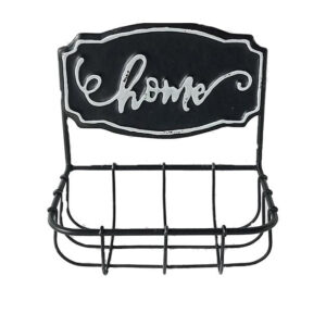 Country Metal and Enamel Soap Holder Home